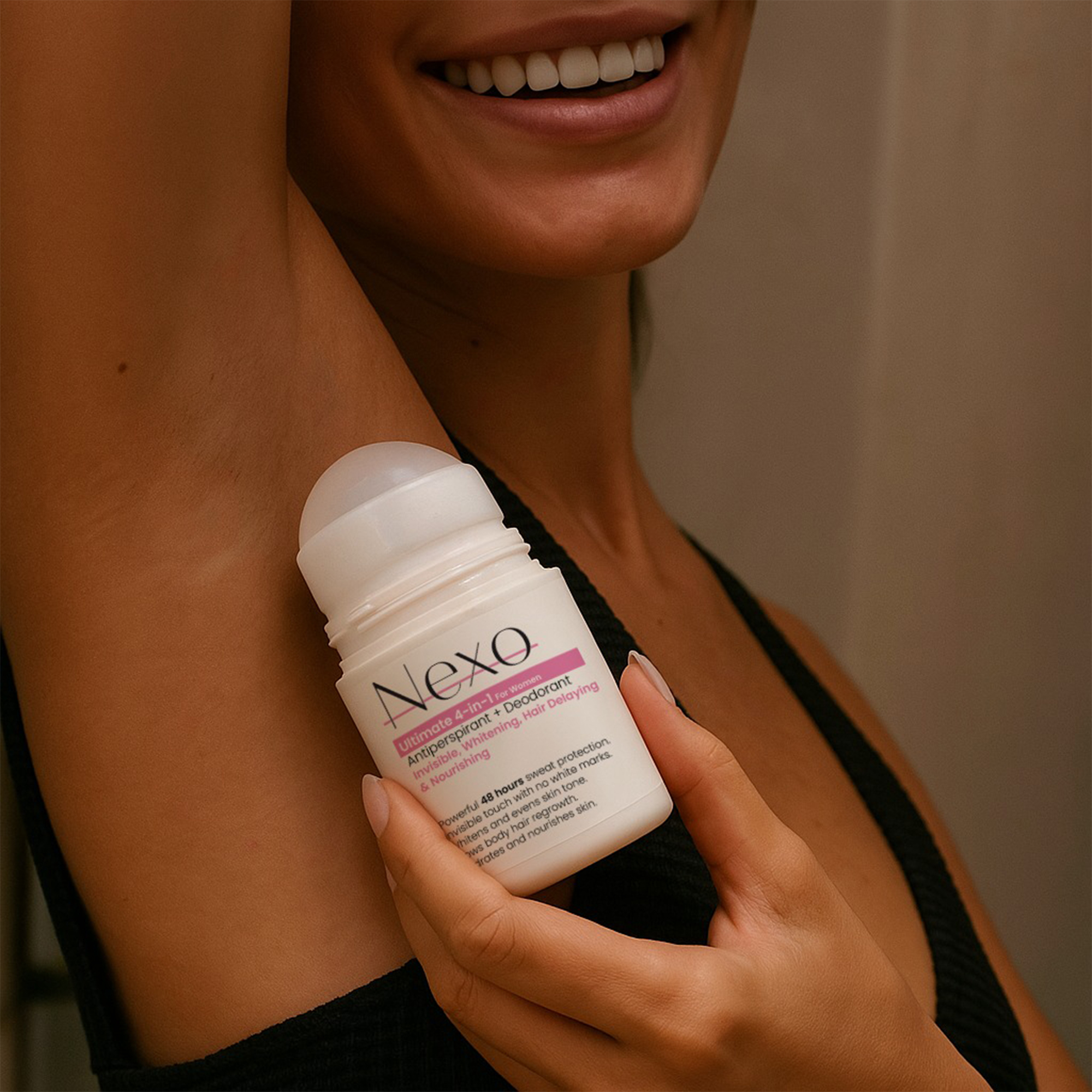 Deodorant for women by NEXO – 4-in-1 feminine antiperspirant stick Deodorant for women by NEXO – 4-in-1 feminine antiperspirant stick